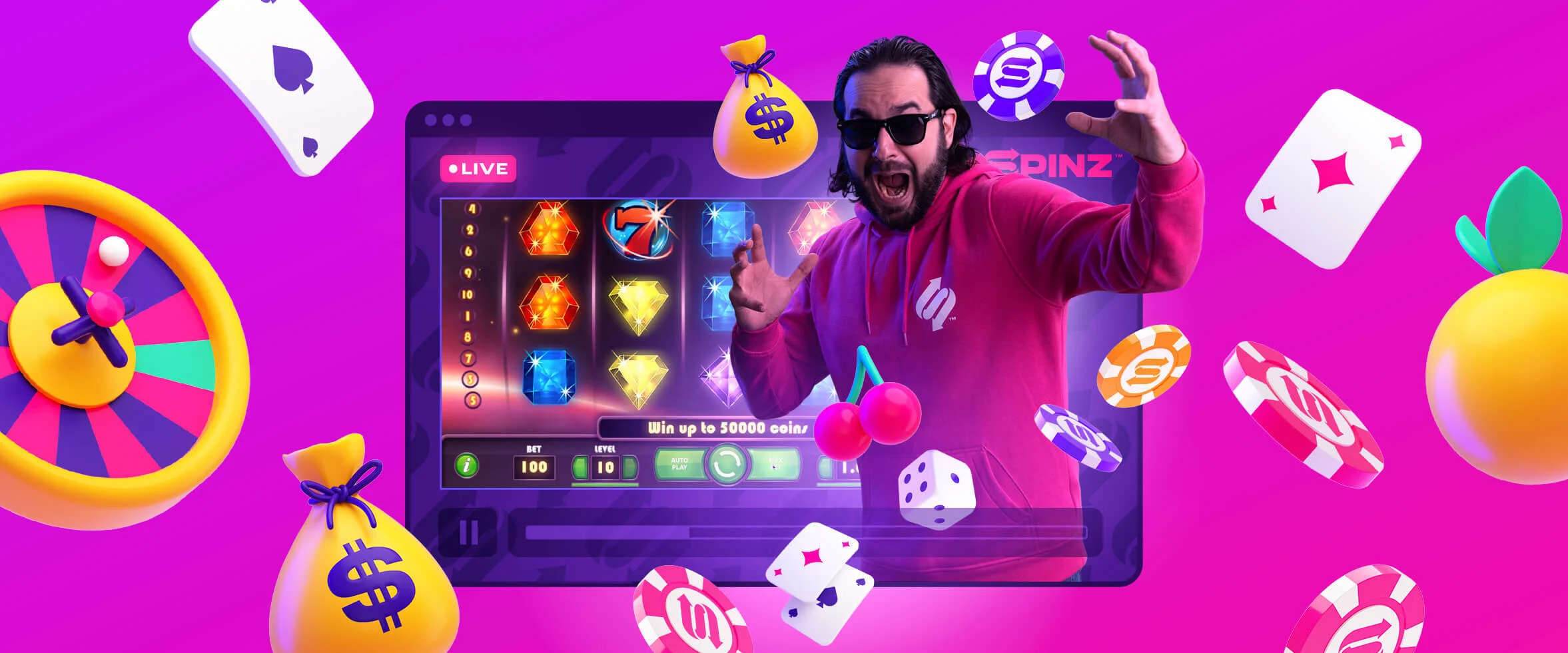 Spinz Casino Bild